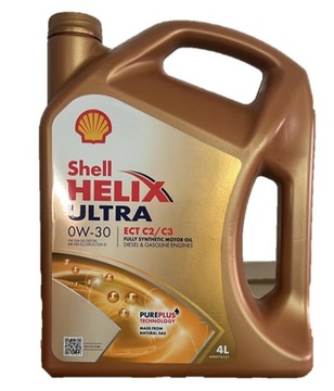 OLEJ SILNIKOWY SHELL Helix Ultra ECT C2/C3 0W30 4L - 550046306