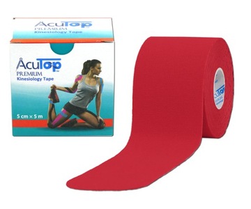 ACUTOP PREMIUM KINESIOLOGY TAPE KINESIO CZERWONY