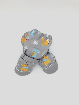 Тёплые ПЕРЧАТКИ детские непромокаемые перчатки