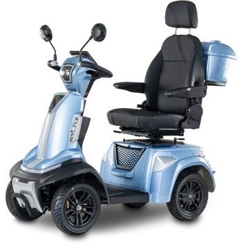 Skuter elektryczny dla seniora BILI BIKE SHINO G6-3 obrotowy fotel, kuferek