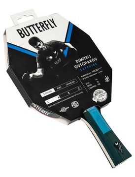 Ракетка для настольного тенниса Ovtcharov Sapphire для пинг-понга BUTTERFLY