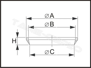 Коническое клиновое уплотнение для сифона для умывальника 32