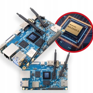 Orange Pi 5B Ruixin Micro RK3588S 8-core 64 bit processor+256GB(emmc)