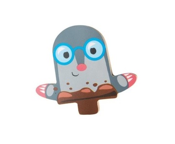 НАСТОЛЬНАЯ ИГРА для детей ГОНКА ОСТЕРЕГАЙТЕСЬ КРОТА! ЯНОД 3+ Деревянный
