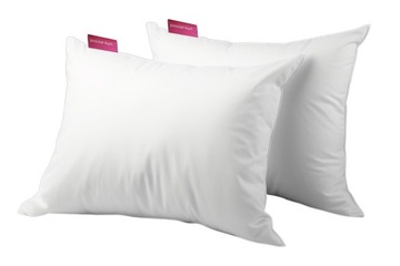 2 pack - PODUSZKA 2x 70x80cm MIĘKKA, GRUBA, POLSKI PRODUCENT dwupak - 2szt.