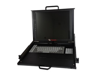 KVM LCD17 -215 konsola rack monitor klawiatura touchpad AVOCENT