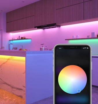 Светодиодная лента Bluetooth 5M RGB 5050 МОБИЛЬНОЕ ПРИЛОЖЕНИЕ