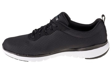 Damskie sneakers Skechers Flex 13070-BKW r.38