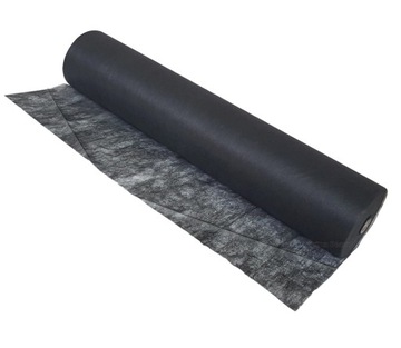 Podkład ochronny higieniczny jednorazowy włókninowy CZARNY 80CM x50M