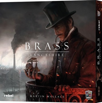 Gra BRASS: LANCASHIRE pełne polskie wydanie 2024 od Rebel!