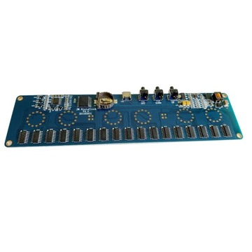 DIY In14 In4 Nixie Tube zegar cyfrowy zegar LED p