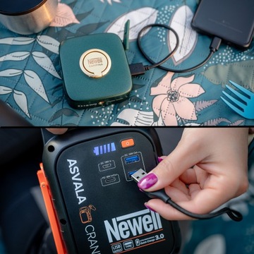 Электростанция Asvala Crank + светодиодная лампа Campina