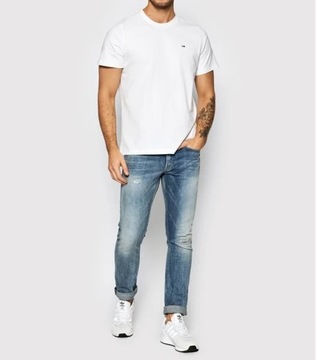 T-shirt męski okrągły dekolt Tommy Jeans rozmiar M