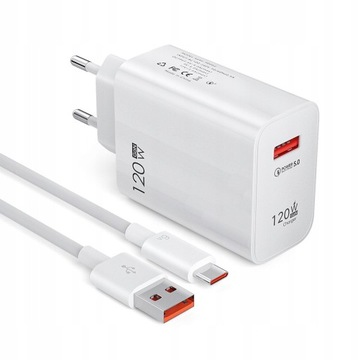 120W SZYBKA ŁADOWARKA SIECIOWA 1M KABEL