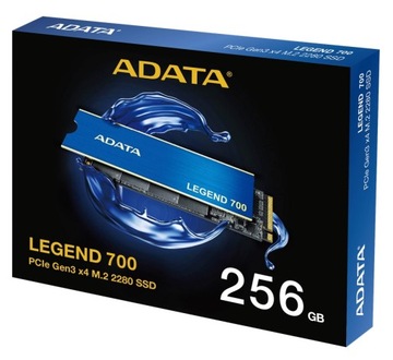 Adata Dysk SSD Legend 700 256GB PCIe 3x4 M.2 2280 SMART TRIM NCQ NVMe