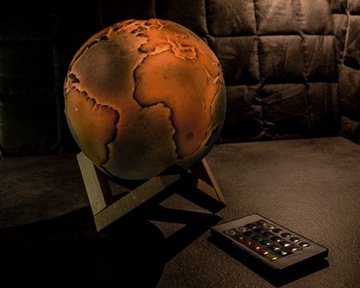 3D Светильник ГЛОБУС ЗЕМЛЯ 16 ЦВЕТОВ