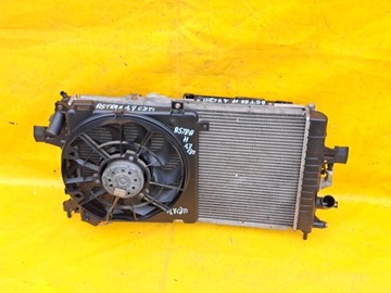 ВОДЯНОЙ ОХЛАДИТЕЛЬ КОНДИЦИОНЕРА ВОЗДУХА, ВЕНТИЛЯТОР ASTRA H III 1.7CDTI 13132559 04-11