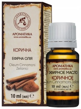 Olejek Cynamonowy, Naturalny, Aromatika, 10 ml