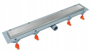 ODPŁYW LINIOWY 65CM Z RUSZT 2-STRONNY POD PŁYTKĘ