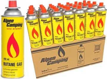 NABÓJ GAZOWY KARTUSZ GAZ KUCHENKI ALPEN CAMPING 28