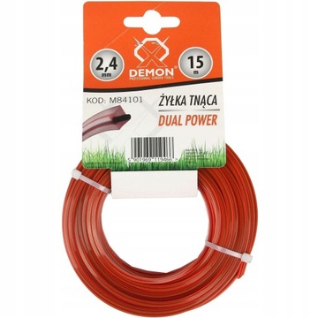 ŻYŁKA TNĄCA ZBROJONA DO KOSY SPALINOWEJ 2.4mm