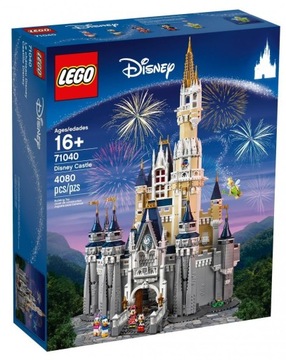 LEGO Disney 71040 - ZAMEK DISNEYA - NOWY