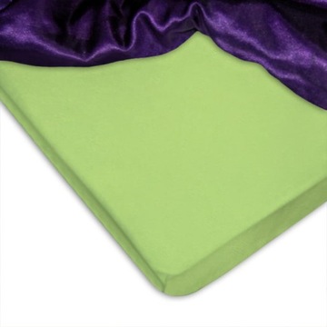 PRZEŚCIERADŁO FROTTE Z GUMKĄ 180x200 LIMONKOWE
