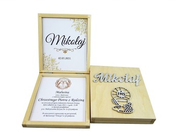 Приглашение к первому причастию для крестных родителей