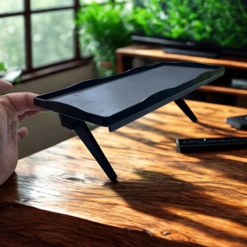 UNIWERSALNA PÓŁKA NAKŁADANA UCHWYT NA TV TELEWIZOR MONITOR DEKODER DVBT