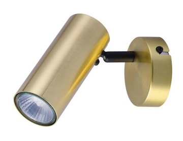 Kinkiet mosiądz ruchomy metalowy spot reflektor Colly 91-01702 Candellux
