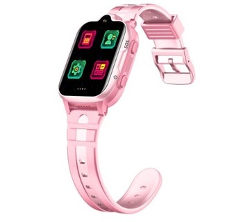 Умные часы Garett Kids Cute 4G, розовые, GPS, LTE, SOS, Wi-Fi