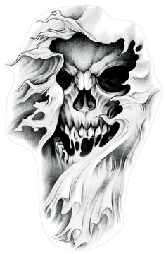 Naklejka na samochód DEMON DUŻA TIR autoattoo