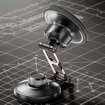 Магнитный боковой автомобильный держатель телефона Mag Safe на приборную панель