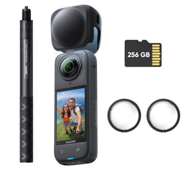 Insta360 X4 - Kamera sportowa 360° 4K UHD - Pakiet Startowy