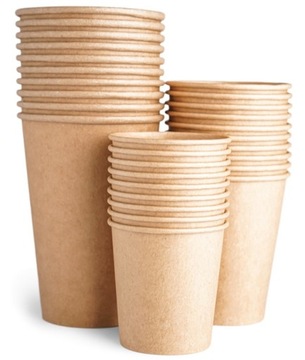 Kubki papierowe kubek KRAFT ESPRESSO 100ml 100szt (do dalszej odsprzedaży)