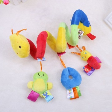 Игрушка для коляски и кроватки с колокольчиком.