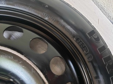 KOLO DOJEZDOVÉ SAAB 9-3 93 VECTRA SIGNUM 5X110, 16" DOJEZDOVDOJEZDOVÉ REZERVY