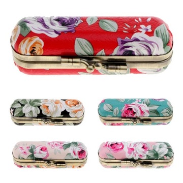 Футляр для помады в стиле ретро с зеркалом