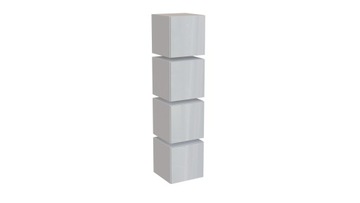 Szafka 30x30x30 FRONT BIAŁY POŁYSK ZŁOŻONA!!!