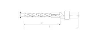 ПРАКТИК Конфирматическое сверло 6,4х50 MARCOPOL
