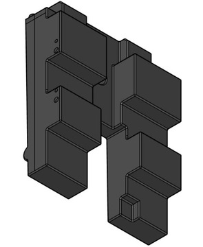 Резервуар для грязной воды Ducato Boxer 75л Новая улучшенная модель Aplast