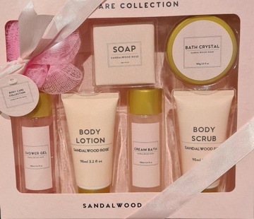 НАБОР КОСМЕТИКИ ВАННА SANDALWOOD ROSE SPA Уход за телом ПОДАРОК