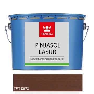 Impregnat do ogrodzenia z drewna Pinjasol Lasur 2,7L TVT 5073 BRĄZ