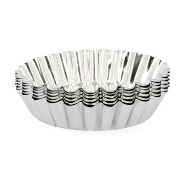 Формочки для ТАРТЛЕЙ, маффинов, металлические ТАРТЛЫ х6