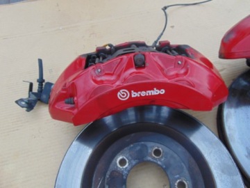 БЛОКИ СУППОРТОВ ДИСКИ BREMBO 380 ММ 365 ММ RANGE ROVER SPORT L494