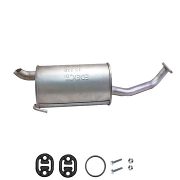 Tłumik końcowy Nissan Micra III (K12) 2002-