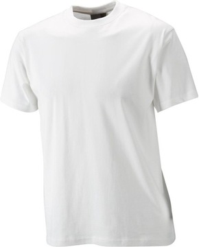 T-shirt bawełniany koszulka męska XXXL biały