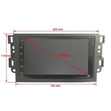 Только рама 2 Din Автомагнитола Chevrolet Lova Captiva Aveo 2006-2