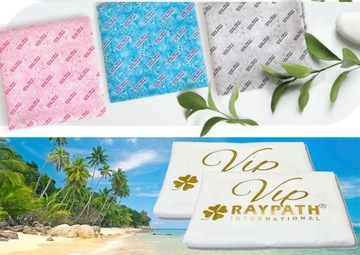 ПОЛОТЕНЦЕ RAYPATH ДЛЯ ТРЕНИРОВОЧНОГО БАССЕЙНА СПА ТРЕНАЖЕРНОГО ЗАЛА С НАНОСЕРЕБРЯНЫМ РОЗОВЫМ АНТИБАКТЕРОМ