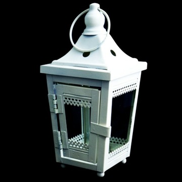 Lampion metalowy latarnia